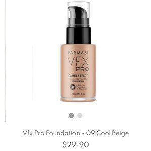 Farmasi VFX 09 cool beige foundation